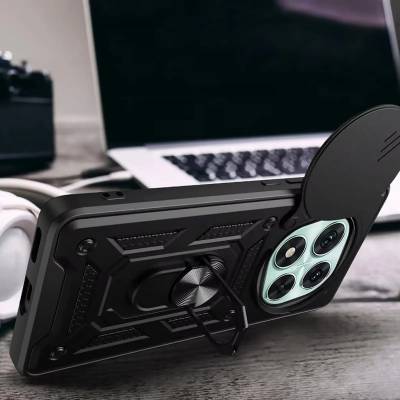 Чехол ударопрочный Serge Ring Camshield Xiaomi Redmi Note 14 Pro 5G (Черный) Чехол ударопрочный Serge Ring Camshield Xiaomi Redmi Note 14 Pro 5G (Черный)