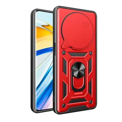 Чехол ударопрочный Serge Ring Camshield Xiaomi Redmi Note 14 Pro 5G (Красный) Чехол ударопрочный Serge Ring Camshield Xiaomi Redmi Note 14 Pro 5G (Красный)
