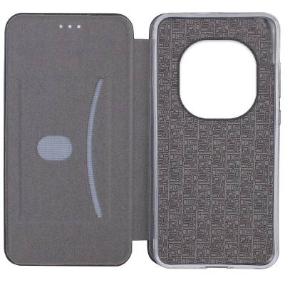 Чехол книжка кожаный Xiaomi Redmi Note 14 Pro Plus (Черный) Чехол книжка кожаный Xiaomi Redmi Note 14 Pro Plus (Черный)