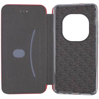 Чехол книжка кожаный Xiaomi Redmi Note 14 Pro Plus (Красный) Чехол книжка кожаный Xiaomi Redmi Note 14 Pro Plus (Красный)