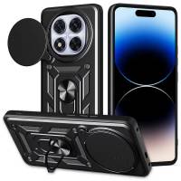 Чохол удароміцний Serge Ring Camshield з магнітним утримувачем Xiaomi Redmi Note 14 Pro 5G (Чорний) Чохол удароміцний Serge Ring Camshield з магнітним утримувачем Xiaomi Redmi Note 14 Pro 5G (Чорний)