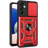 Чехол ударопрочный Serge Ring Camshield Samsung Galaxy A54 (Красный)