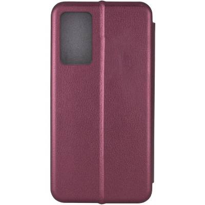 Чехол книжка кожаный Samsung Galaxy A55 (Бордовый) Чехол книжка кожаный Samsung Galaxy A55 (Бордовый)