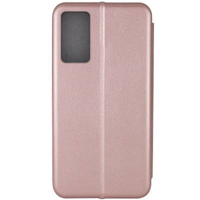 Чехол книжка кожаный Samsung Galaxy A56 (Розовое золото) Чехол книжка кожаный Samsung Galaxy A56 (Розовое золото)