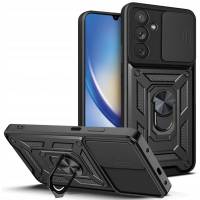 Чохол удароміцний Serge Ring Camshield з магнітним утримувачем Samsung Galaxy A56 (Чорний) Чохол удароміцний Serge Ring Camshield з магнітним утримувачем Samsung Galaxy A56 (Чорний)