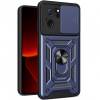 Чохол удароміцний Serge Ring Camshield з магнітним утримувачем Xiaomi 13T (Синій)