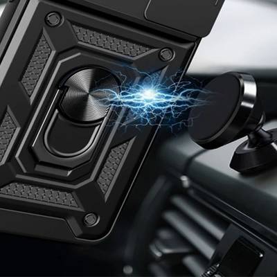 Чохол удароміцний Serge Ring Camshield з магнітним утримувачем Xiaomi 14 (Чорний) Чохол удароміцний Serge Ring Camshield з магнітним утримувачем Xiaomi 14 (Чорний)