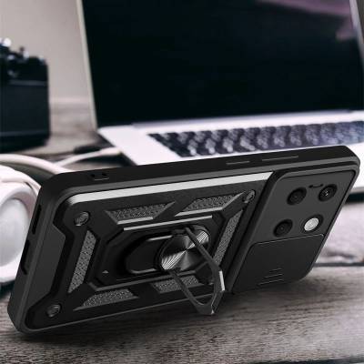Чохол удароміцний Serge Ring Camshield з магнітним утримувачем Xiaomi 14 (Чорний) Чохол удароміцний Serge Ring Camshield з магнітним утримувачем Xiaomi 14 (Чорний)
