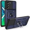 Чехол ударопрочный Serge Ring Camshield Samsung Galaxy S24 (Синий) Чехол ударопрочный Serge Ring Camshield Samsung Galaxy S24 (Синий)