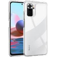 Чехол прозрачный CRYSTAL CLEAR для Xiaomi Redmi Note 10 Чехол прозрачный CRYSTAL CLEAR для Xiaomi Redmi Note 10