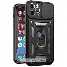 Чехол ударопрочный Serge Ring Camshield Apple iPhone 13 Pro (Черный) Чехол ударопрочный Serge Ring Camshield Apple iPhone 13 Pro (Черный)