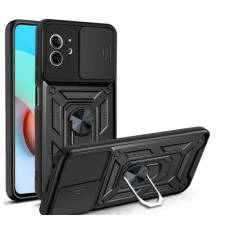 Чехол ударопрочный Serge Ring Camshield Apple iPhone 13 (Черный) Чехол ударопрочный Serge Ring Camshield Apple iPhone 13 (Черный)