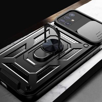 Чохол удароміцний Serge Ring Camshield з магнітним утримувачем Samsung Galaxy A51 (Чорний) Чохол удароміцний Serge Ring Camshield з магнітним утримувачем Samsung Galaxy A51 (Чорний)