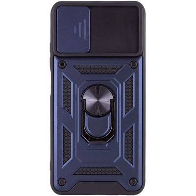 Чохол удароміцний Serge Ring Camshield з магнітним утримувачем Samsung Galaxy M23 (Синій) Чохол удароміцний Serge Ring Camshield з магнітним утримувачем Samsung Galaxy M23 (Синій)