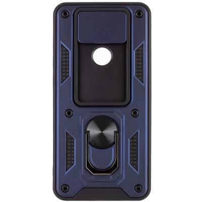 Чехол ударопрочный Serge Ring Camshield Xiaomi Redmi Note 9 (Синий) Чехол ударопрочный Serge Ring Camshield Xiaomi Redmi Note 9 (Синий)