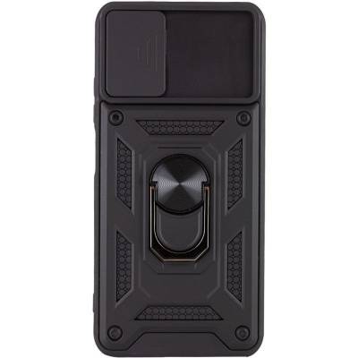 Чехол ударопрочный Serge Ring Camshield Xiaomi Poco M4 Pro 5G (Черный) Чехол ударопрочный Serge Ring Camshield Xiaomi Poco M4 Pro 5G (Черный)