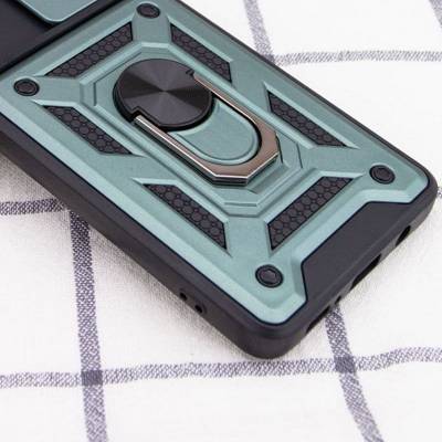 Чехол ударопрочный Serge Ring Camshield Xiaomi Redmi 10 (Зеленый) Чехол ударопрочный Serge Ring Camshield Xiaomi Redmi 10 (Зеленый)