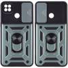 Чехол ударопрочный Serge Ring Camshield Xiaomi Redmi 10A (Зеленый)