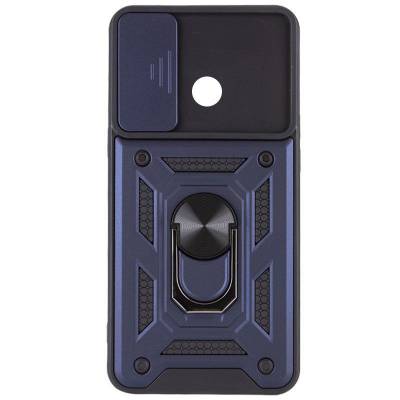 Чехол ударопрочный Serge Ring Camshield Xiaomi Redmi 9C (Синий) Чехол ударопрочный Serge Ring Camshield Xiaomi Redmi 9C (Синий)