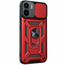 Чохол удароміцний Serge Ring Camshield з магнітним утримувачем Xiaomi Redmi A1 (Червоний)