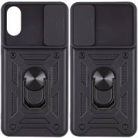 Чехол ударопрочный Serge Ring Camshield Apple iPhone X (Черный) Чехол ударопрочный Serge Ring Camshield Apple iPhone X (Черный)