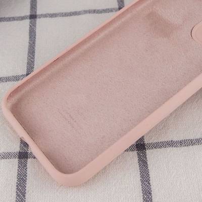 Чохол Silicone case Full Camera Apple iPhone 14 Pro Max Pink Sand (Ніжно рожевий)