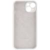 Чохол Silicone case Full Camera Apple iPhone 14 Pro Max White (Білий)