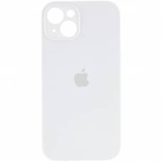 Чехол Silicone case Full Camera Apple iPhone 14 White (Белый)