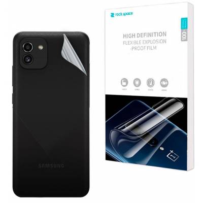 Гидрогелевая пленка Matte Hydrogel back cover Samsung Galaxy A03 (Матовая)