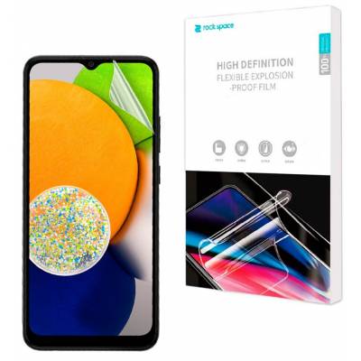 Гидрогелевая пленка Gloss Hydrogel на экран Samsung Galaxy A03 (Глянцевая)