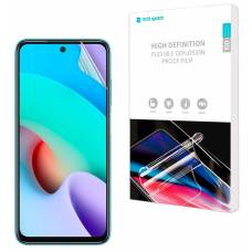 Гидрогелевая пленка Gloss Hydrogel на экран Xiaomi Redmi 10 (Глянцевая)