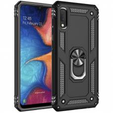 Чохол удароміцний Serge Ring Samsung Galaxy A02 (Чорний) Чохол удароміцний Serge Ring Samsung Galaxy A02 (Чорний)