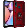 Чехол ударопрочный Serge Ring Samsung Galaxy A12 (Красный) Чехол ударопрочный Serge Ring Samsung Galaxy A12 (Красный)