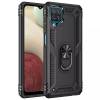 Чехол ударопрочный Serge Ring Samsung Galaxy A12 (Черный) Чехол ударопрочный Serge Ring Samsung Galaxy A12 (Черный)