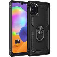 Чохол ударостійкий Serge Ring Samsung Galaxy A31 (Чорний) Чохол ударостійкий Serge Ring Samsung Galaxy A31 (Чорний)