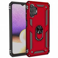 Чохол ударостійкий Serge Ring Samsung Galaxy A32 (Червоний) Чохол ударостійкий Serge Ring Samsung Galaxy A32 (Червоний)