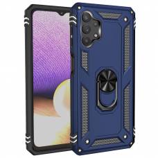 Чохол ударостійкий Serge Ring Samsung Galaxy A32 (Синій) Чохол ударостійкий Serge Ring Samsung Galaxy A32 (Синій)
