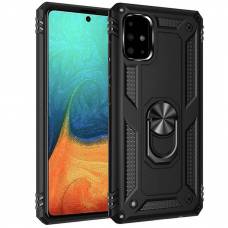 Чехол ударопрочный Serge Ring Samsung Galaxy A51 (Черный) Чехол ударопрочный Serge Ring Samsung Galaxy A51 (Черный)