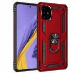 Чохол ударостійкий Serge Ring Samsung Galaxy A51 (Червоний)