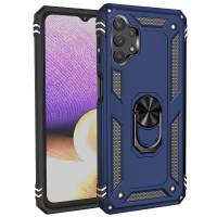 Чехол ударопрочный Serge Ring Samsung Galaxy A52 (Синий) Чехол ударопрочный Serge Ring Samsung Galaxy A52 (Синий)