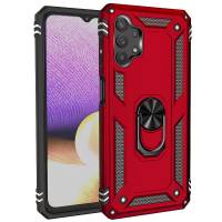 Чехол ударопрочный Serge Ring Samsung Galaxy A52 (Красный) Чехол ударопрочный Serge Ring Samsung Galaxy A52 (Красный)