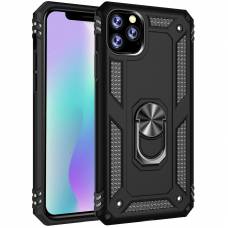 Чехол ударопрочный Serge Ring Apple Iphone 11 Pro (Черный) Чехол ударопрочный Serge Ring Apple Iphone 11 Pro (Черный)