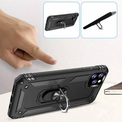 Чехол ударопрочный Serge Ring Apple Iphone 11 Pro (Черный) Чехол ударопрочный Serge Ring Apple Iphone 11 Pro (Черный)