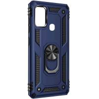 Чехол ударопрочный Serge Ring Samsung Galaxy M31 (Синий) Чехол ударопрочный Serge Ring Samsung Galaxy M31 (Синий)