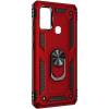 Чехол ударопрочный Serge Ring Samsung Galaxy M31 (Красный)