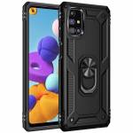 Чехол ударопрочный Serge Ring Samsung Galaxy M31S (Черный)