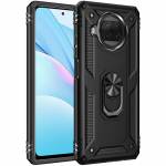 Чехол ударопрочный Serge Ring Xiaomi Mi 10T Lite (Черный)