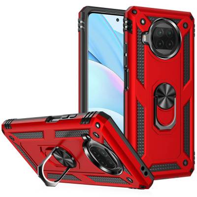 Чехол ударопрочный Serge Ring Xiaomi Mi 10T Lite (Красный) Чехол ударопрочный Serge Ring Xiaomi Mi 10T Lite (Красный)