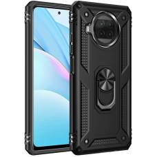 Чехол ударопрочный Serge Ring Xiaomi Mi 10T Lite (Черный)