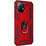 Чехол ударопрочный Serge Ring Xiaomi Mi 11 (Красный)
